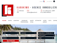 Tablet Screenshot of karukimo.fr